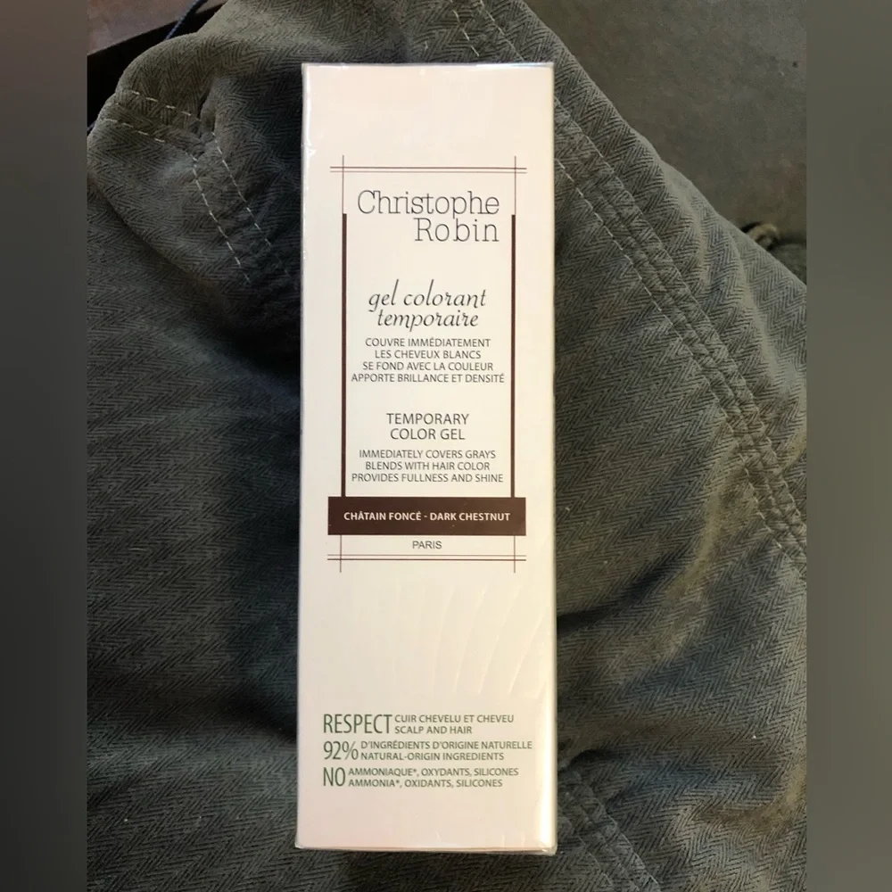 Christophe Robin Dark Chestnut Temporary Color Gel - Picture 1 of 4